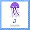 Illustrator of J for Jellyfish animal
