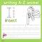 Illustrator of writing a-z animal i