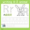 Illustrator of writing a-z animal r