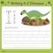 Illustrator of writing a-z dinosaur I