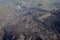 Ilsenburg in Saxony-Anhalt, Germany. Aerial townscape.