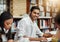 Im prepping for finals. Cropped portrait of a young male university student studying at a table in the library.