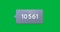 Image of 10562 notifications on green background