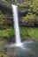 Image 2 South Falls flows off lava cliff, Silver Falls State Park, Oregon