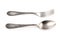 Image of antiquarian silver fork and spoon