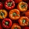 Image An artistic portrayal of paprika bell peppers in photography