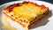 An Image Of An Artistically Interpretive Piece Of Lasagna On A Plate AI Generative