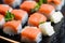 image of assorted Japanese dishes on table