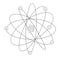 Image of atom with nucleus