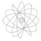 Image of atom with nucleus
