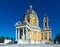 Image of baroque Basilica di Superga church on the Turin