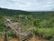 Image of beautiful green landscape at the peak Bukit Merah Karambunai,Sabah.