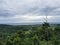 Image of beautiful green landscape from peak Bukit Merah Karambunai,Sabah.