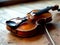 image of beautiful violin generative AI