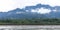 Image of the Beni river crossing in the Madidi National Park. Bolivia