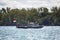 Image of boat in Toronto lake.