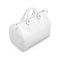 An image of a bower bag isolated on a white background