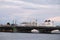 image of bridge from the Neva river in St. Petersburg