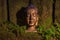 Image of Buddha at Hanibe caves, Ishikawa Prefecture, Japan