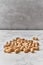 Image of bunch of peanuts on a marble table