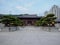 Image of the Chi Lin Nunnery in Hong Kong a large budhist complex, rebuilt in the 90s