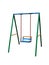 The image children`s outdoor swing on a white background