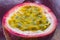 Image of closeup passionfruit