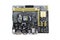 Image of Computer Motherboard on a white background. Equipment.