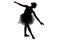 Image of dancing ballerina