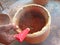 Image of delicious mutton cooked in an earthen pot