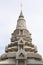 Image of details in the King palace of Cambodia. Detail of the architecture. Graveyard monument. Traditional building in Khmer bud