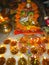 Image of diwali pooja in a typical indian home