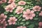 Image of  Dreamy Vintage Wallpaper with Botanical Flower Bunch .AI Generated