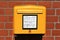 An Image of a german Postbox - Bad Pyrmont/Germany - 10/01/2017