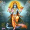 image of hindu god vishnu generative AI