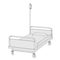 Image of hospital bed