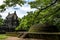 The image house (gedige) and dagoba at Nalanda Gedige near Matale in central Sri Lanka.