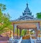 The image house of Wat Phrathat Doi Kong Mu Temple, Mae Hong Son, Thailand