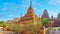 The image houses of ancient temple complex, Bagan, Myanmar