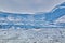 An image of the Ice Explorer Glacier Tour.  Columbia Icefield Area and the Athabasca Glacier AB Canada