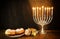 Image of jewish holiday Hanukkah.