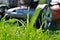 An image of a lawn mowing, gardening