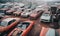 an image of a lot of rusty cars in the lot