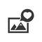 Image love feedback icon