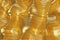 Image of a luxurious silk or liquid metal background, 3d