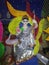 The image of maa Saraswati image looking good in temple