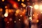 Image Microphone for singer on stage, close up with bokeh background