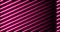 Image of multiple glowing neon pink diagonal lines moving on seamless loop