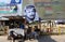 An image a mural depicting Former Palestinian leader Yasser Arafat are seen on his 16th death anniversary in Rafah, in the souther