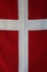 Image of official danish flag.